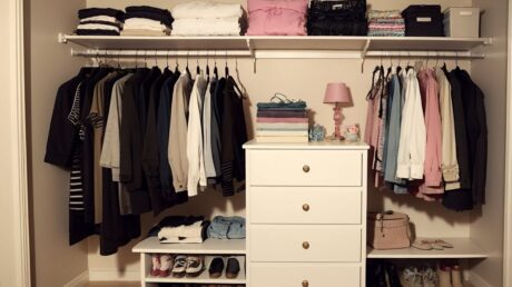 Как организовать хранение одежды в шкафу