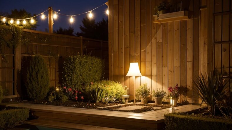 Солнечные светильники для сада