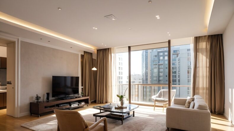 Как спланировать квартиру с высокими потолками