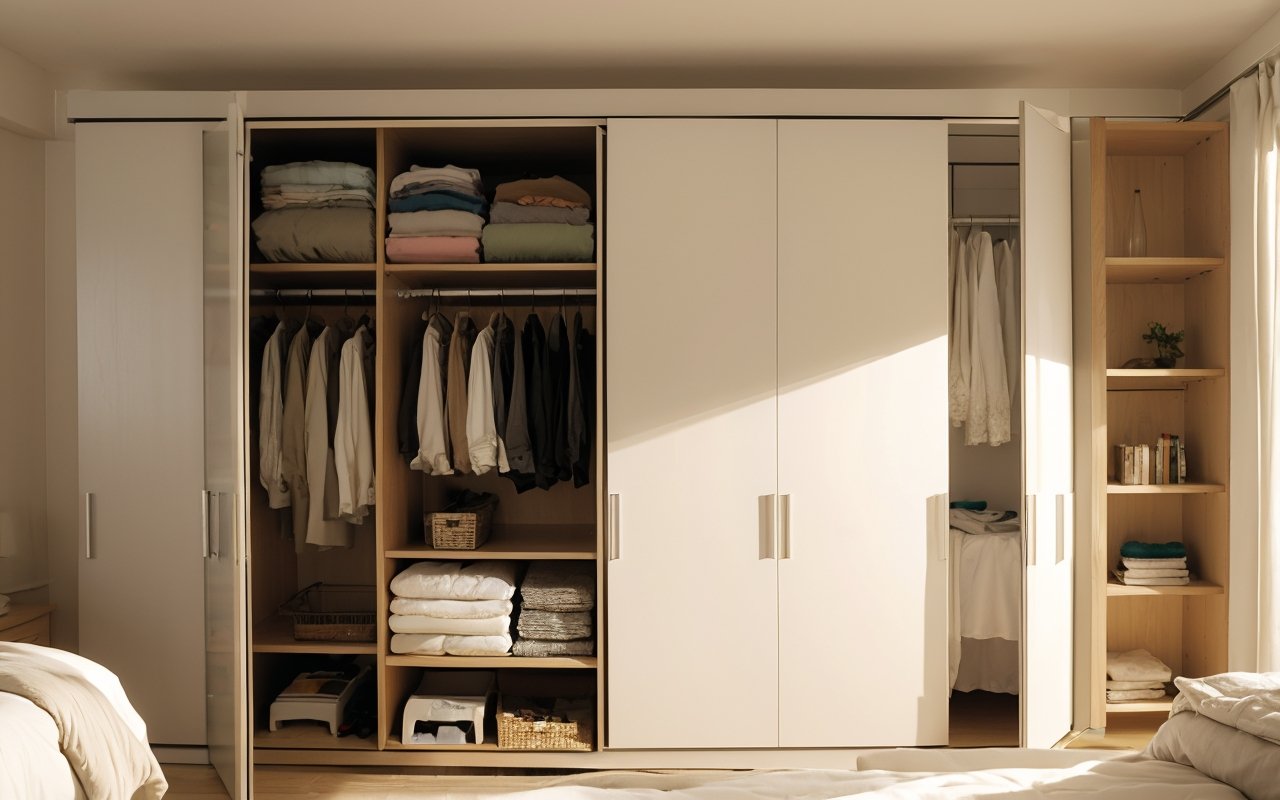 Как выбрать распашные и выдвижные системы для шкафов