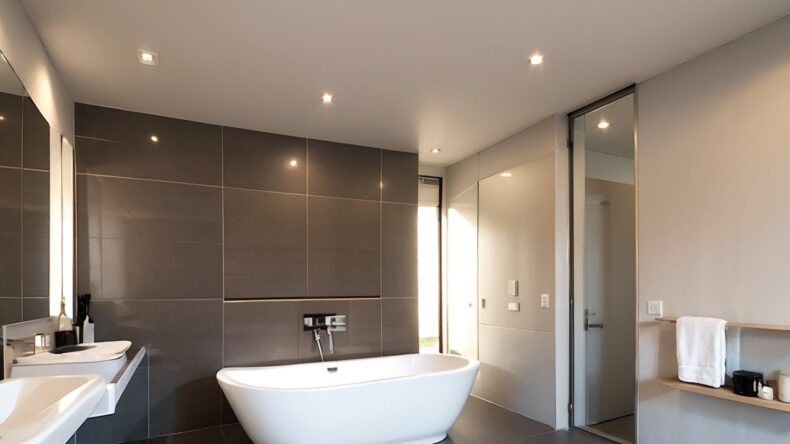 Ванная в стиле минимализм