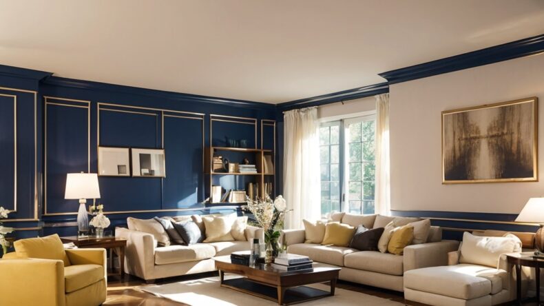 Как сочетать цвет дивана и стен