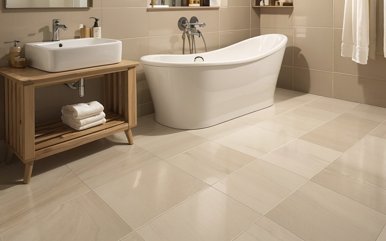 Как выбрать керамическую плитку для пола в ванной