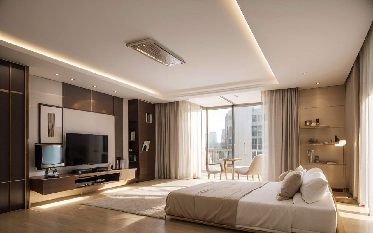 Влияние цвета на восприятие высоты потолков